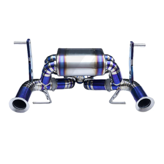 Titanium Valved Muffler Exhaust System for Lamborghini Aventador S LP740‑4 6.5L V12