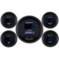 Autometer Cobalt Digital 3-3/8in Programmable Electric Speedometer/ 2-1/16in Electric Oil Pressure - My Store