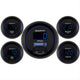 Autometer Cobalt Digital 3-3/8in Programmable Electric Speedometer/ 2-1/16in Electric Oil Pressure - My Store