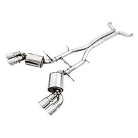 AWE Tuning 16-19 Chevy Camaro SS Non-Res Cat-Back Exhaust -Touring Edition (Quad Chrome Silver Tips) - My Store
