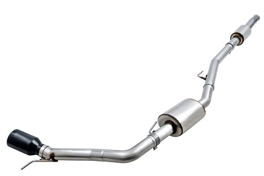 AWE Tuning 20-21 Jeep Gladiator JT 3.6L Tread Edition Cat-Back Single Side Exhaust - Diamond Blk Ti - Mammoth Racing -