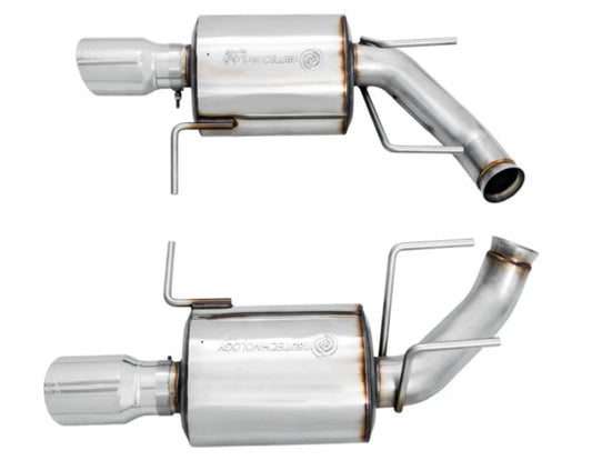 AWE Tuning S197 Mustang GT Axle-back Exhaust - Touring Edition (Chrome Silver Tips) - My Store
