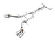 AWE Tuning 16-19 Chevy Camaro SS Resonated Cat-Back Exhaust -Track Edition (Quad Chrome Silver Tips) - Mammoth Racing -