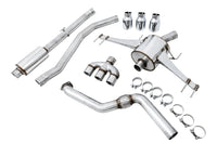 AWE Tuning 2017+ Honda Civic Type R Touring Edition Exhaust w/Front Pipe & Triple Chrome Silver Tips - My Store
