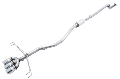 AWE Tuning 2017+ Honda Civic Type R Track Edition Exhaust w/Front Pipe & Triple Chrome Silver Tips - My Store