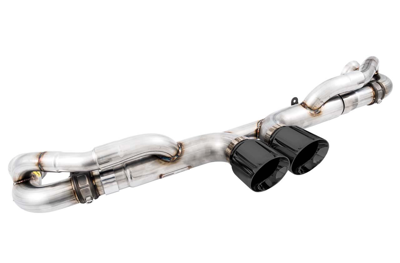 AWE Tuning Porsche 991 GT3 / RS SwitchPath Exhaust - Diamond Black Tips - Mammoth Racing -
