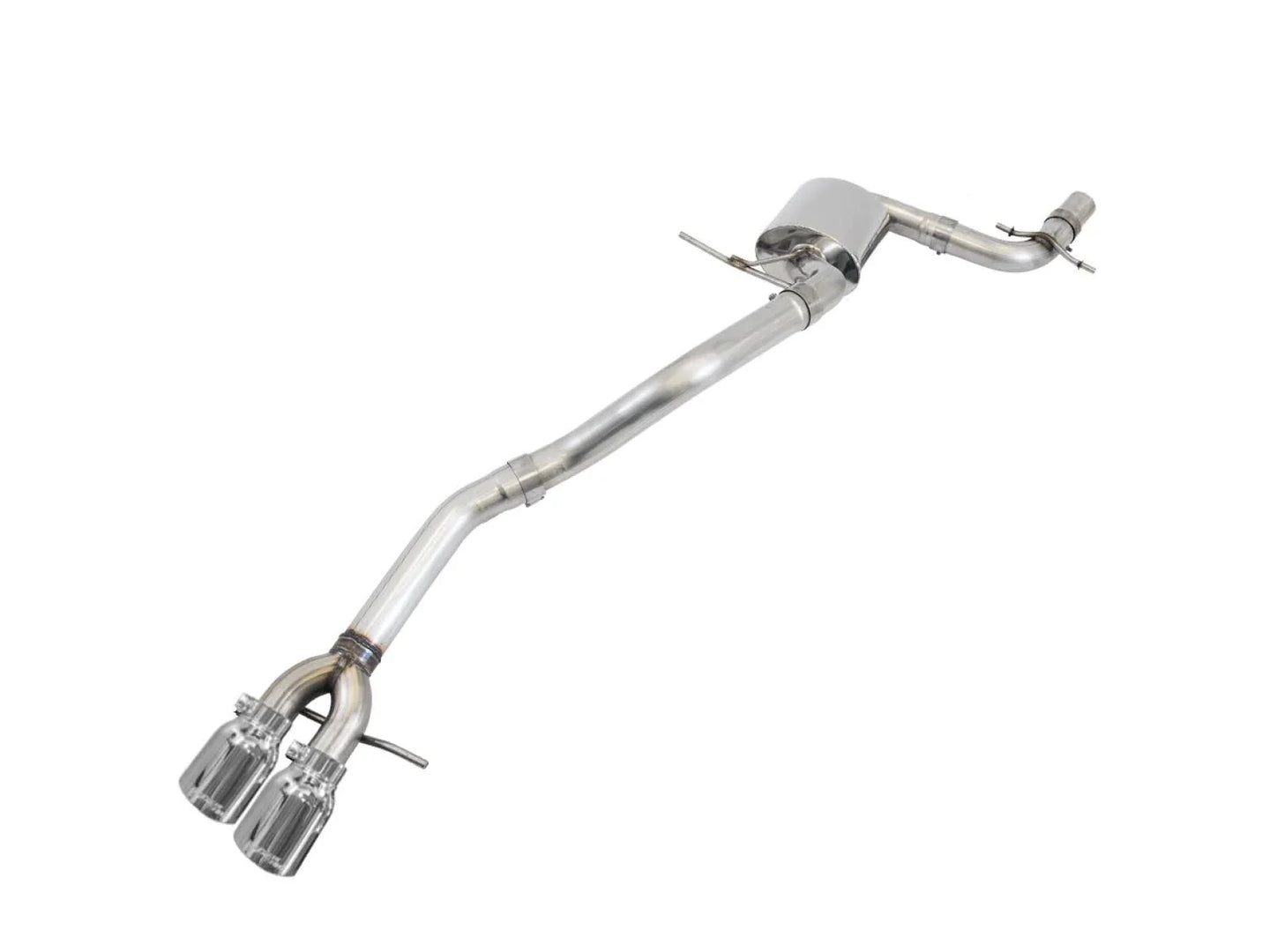 AWE Tuning Mk6 GLI 2.0T - Mk6 Jetta 1.8T Track Edition Exhaust - Polished Silver Tips - My Store