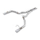 AWE Tuning S550 Mustang GT Cat-back Exhaust - Track Edition (Chrome Silver Tips) - Mammoth Racing -