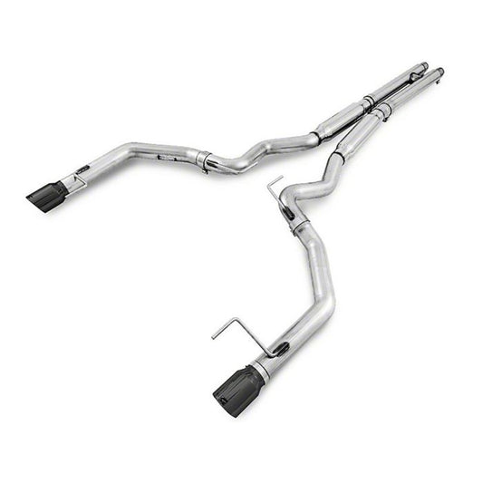 AWE Tuning S550 Mustang GT Cat-back Exhaust - Track Edition (Diamond Black Tips) - My Store