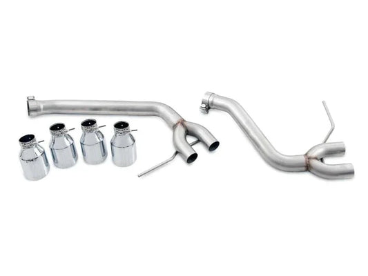 AWE Tuning Porsche Macan Track Edition Exhaust System - Diamond Black 102mm Tips - My Store