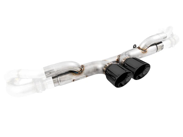 AWE Tuning Porsche 991 GT3 / RS Center Muffler Delete - Diamond Black Tips - Mammoth Racing -
