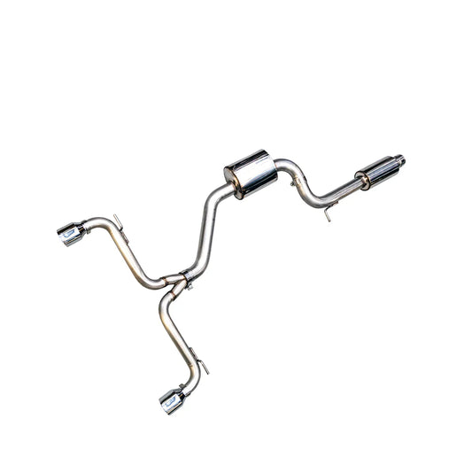AWE Tuning VW MK7 GTI Touring Edition Exhaust - Chrome Silver Tips - My Store