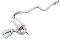 AWE Tuning Ford Focus ST Touring Edition Cat-back Exhaust - Resonated - Chrome Silver Tips - My Store
