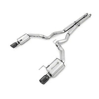 AWE Tuning S550 Mustang GT Cat-back Exhaust - Touring Edition (Diamond Black Tips) - My Store