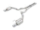 AWE Tuning S550 Mustang GT Cat-back Exhaust - Touring Edition (Chrome Silver Tips) - Mammoth Racing -
