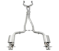 AWE Tuning Mercedes-Benz W205 AMG C63/S Sedan Track Edition Exhaust System (no tips) - Mammoth Racing -