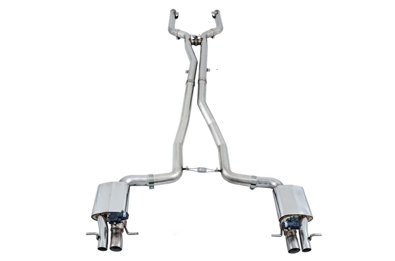 AWE Tuning Mercedes-Benz W205 AMG C63/S Coupe SwitchPath Exhaust System - for DPE Cars - Mammoth Racing -