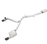 AWE Tuning Audi B9 A5 SwitchPath Exhaust Dual Outlet - Diamond Black Tips (Includes DP and Remote) - Mammoth Racing -