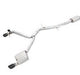 AWE Tuning Audi B9 A5 SwitchPath Exhaust Dual Outlet - Diamond Black Tips (Includes DP and Remote) - Mammoth Racing -