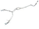 AWE Tuning Audi B9 A5 Track Edition Exhaust Dual Outlet - Chrome Silver Tips (Includes DP) - Mammoth Racing -
