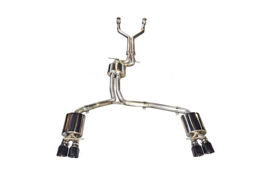 AWE Tuning Audi C7 / C7.5 S7 4.0T Touring Edition Exhaust - Polished Silver Tips - My Store