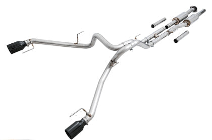 AWE Tuning 2017+ Ford Raptor 0 FG Performance Exhaust System - w/ Diamond Black Tips - My Store