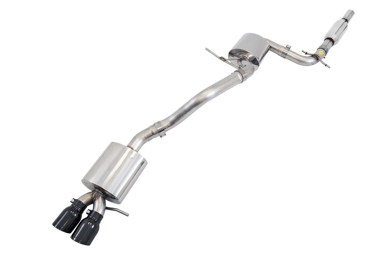 AWE Tuning Mk6 Jetta 2.5L Touring Edition Exhaust - Diamond Black Tips - Mammoth Racing -