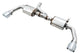 AWE Tuning 07-18 Jeep Wrangler JK/JKU 3.6L Tread Edition Axle-Back Dual Exhaust - Chrome Silver Tips - Mammoth Racing -