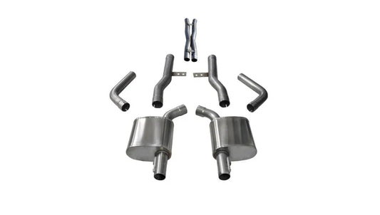 Corsa 17-18 Dodge Charger/Chrysler 300 5.7L V8 Xtreme Cat-Back Dual Rear Exit w/4.5in Polished Tips - Mammoth Racing -