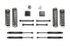20-21 Jeep Gladiator 4WD Diesel 5 inch Trail Lift Front and Rear Long Travel Coils - Mammoth Racing -