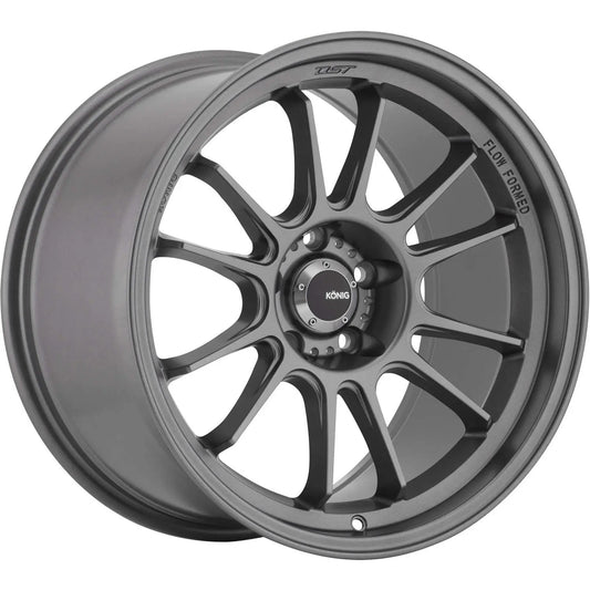 Konig Hypergram 17x9 5x112 Et42 Matte Grey Flow Formed - Mammoth Racing -