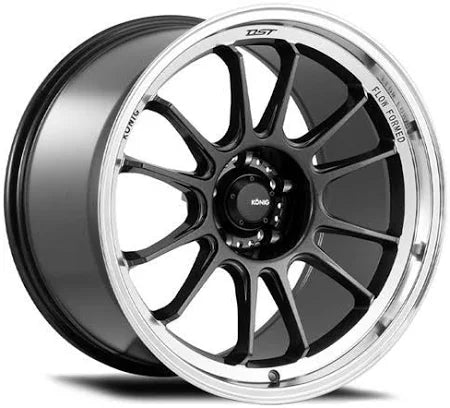 Konig Hypergram 19x8.5a 5x120 Et32 Matte Grey Flow Formed - Mammoth Racing -