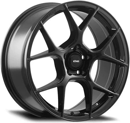 Ford Racing Mustang Matte Black Wheel - Mammoth Racing -