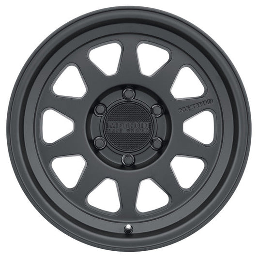 Method Mr707 Bead Grip 17x8.5 25mm Offset 6x5.5 BP 106.25mm CB - Matte Black Wheel - Mammoth Racing -