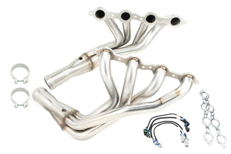 Kooks 05-08 Chevrolet Corvette Base 1-7/8 x 3 Header & Green Catted X-Pipe Kit - Mammoth Racing -