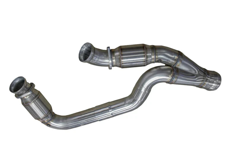 Kooks 2019+ GM 1500 Series Truck 6.2l 3in x OEM Outlet Catted SS Y Pipe Kooks HDR Req - Mammoth Racing -