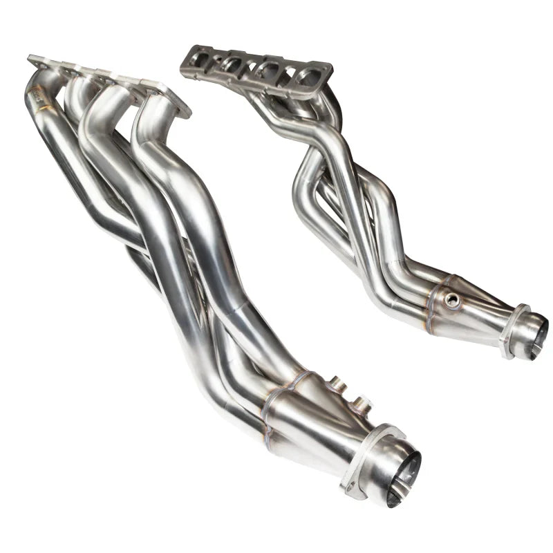 Kooks 2015+ Dodge Challenger/Charger Hellcat 2in x 3in SS Headers w/Green Catted Connection Pipe - Mammoth Racing -