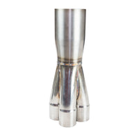 Kooks Universal 2 3/8in x 4in SS Coll w/9-10in Long Body. Plus 2in for Slip - Mammoth Racing -