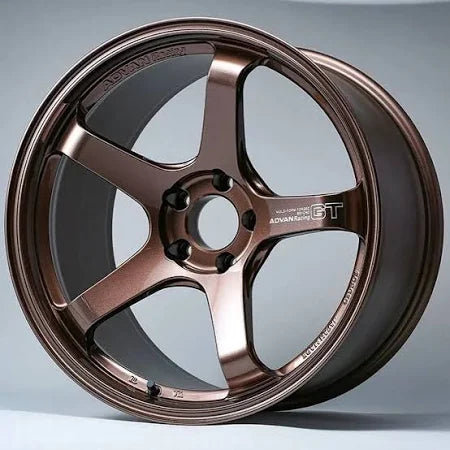 Advan R6 18x8.5 +50 5-114.3 Racing Copper Bronze Wheel - My Store