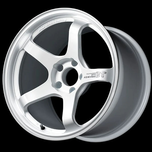 Advan GT Beyond 18x9.5 +12 5-114.3 Racing White Wheel - My Store