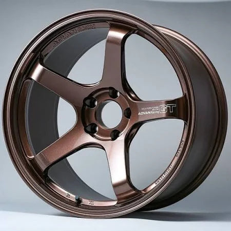 Advan R6 18x8.5 +45 5-100 Racing Copper Bronze Wheel - My Store