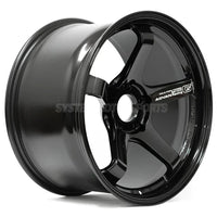 Advan R6 18x7.5 +44 5-100 Racing Titanium Black Wheel - My Store
