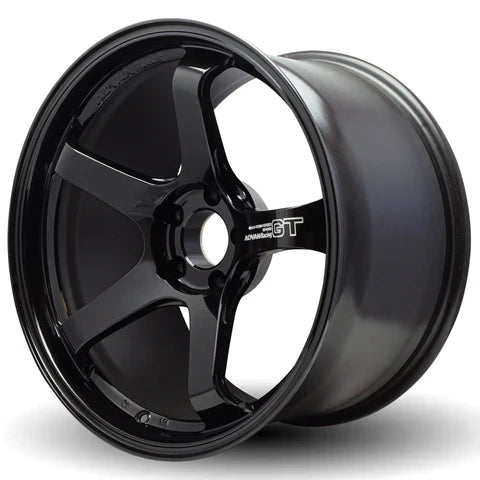 Advan R6 18x8.0 +42 5-112 Racing Titanium Black Wheel - My Store