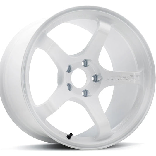 Advan GT Beyond 18x9.5 +45 5-120 Racing White Wheel - My Store
