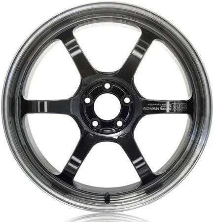 Advan R6 20x9 +48mm 5-112 Machining & Black Coating Graphite Wheel - My Store