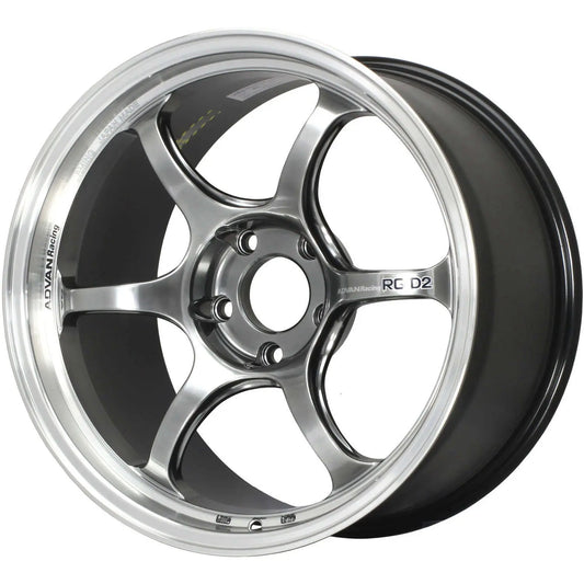 Advan RG-D2 18x8.5 +42 5-112 Machining & Gunmetallic Wheel - My Store