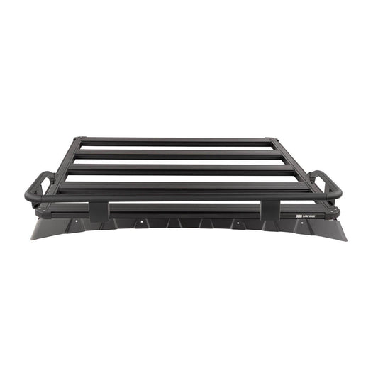 ARB 16-22 Toyota Tacoma 49in x 51in BASE Rack Kit with Front 1/4 Guard Rail &  Deflector - Mammoth Racing -