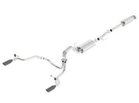 Borla 15-17 F-150 2.7/3.5L V6 EcoBoost / 5.0L V8 Black Chrome Cat-Back Touring Exhaust - Mammoth Racing -