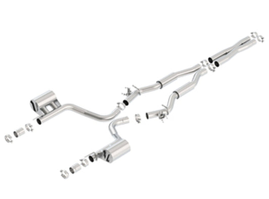 Borla 15-16 Challenger SRT Hellcat S-Type Single Split Rear Exit Exhaust - My Store