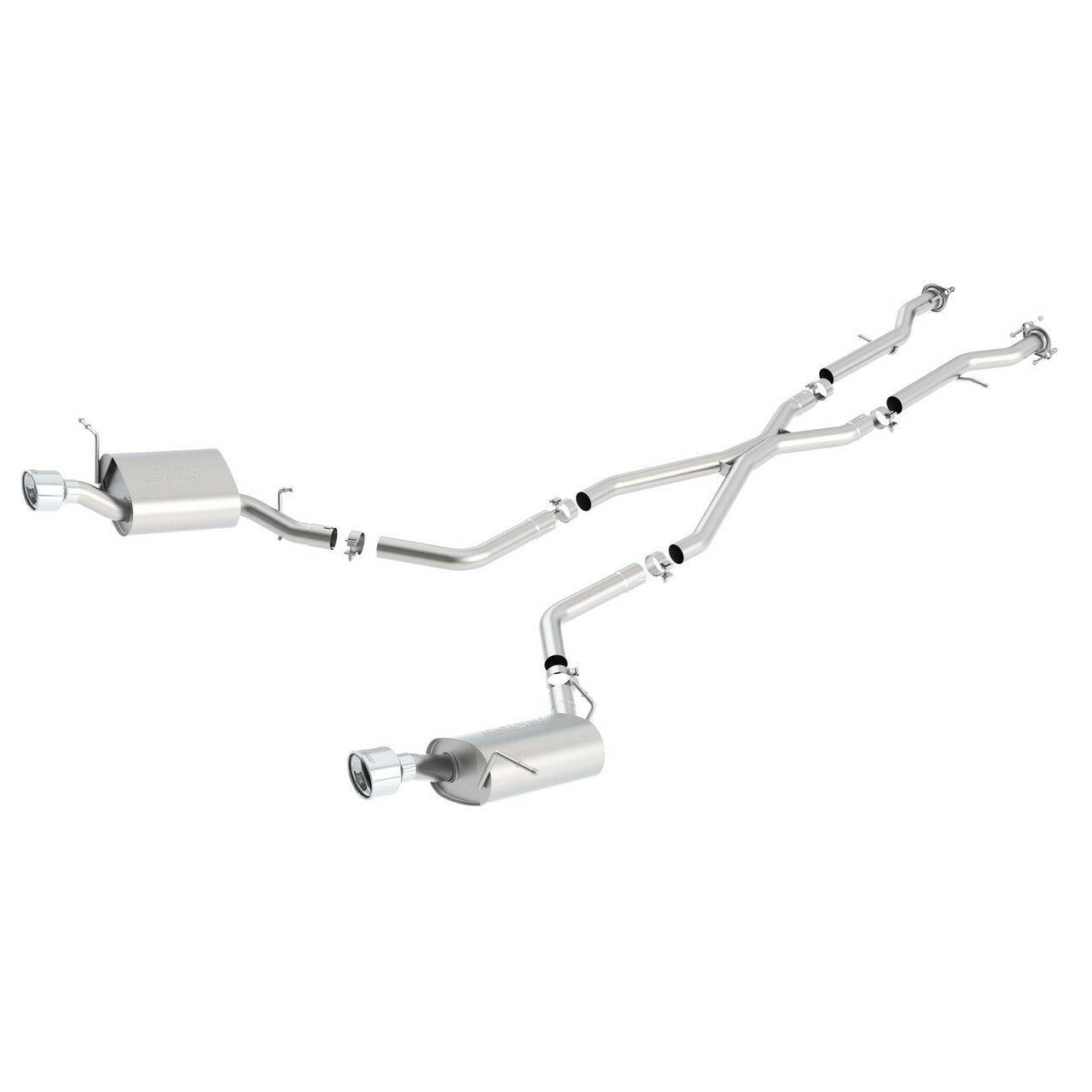Borla 11-13 Dodge Durango R/T / 11-15 Durango Crew/Citadel AWD/RWD SS Catback Exhaust - Mammoth Racing -